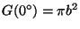 $G(0\hbox{$^\circ$}) = \pi b^2$