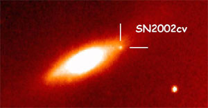 Сверхновая SN 2002cv, открытая В.М.Ларионовым и А.А.Архаровым по наблюдениям в ИК